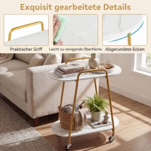 2-korruseline ratastega öökapp marmorimustriga