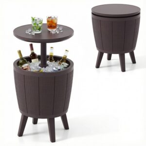 Ulkokäyttöön Jäähdyttävä Cocktail-pöytä 38L