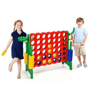 2,5ft 4-in-a-Row Suur Mängukomplekt Roheline