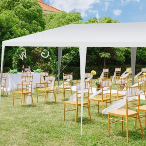 10 x 20 jalga veekindel varikatuse telk, valge