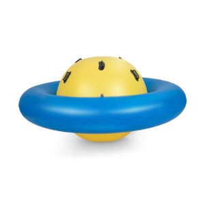 Täispuhutav dome-rocker 224 × 123 cm sinine