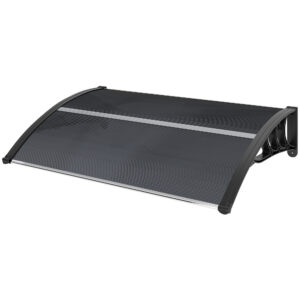 Duris ir langus dengiantis stogelis, juodas, 100 x 75 x 23 cm
