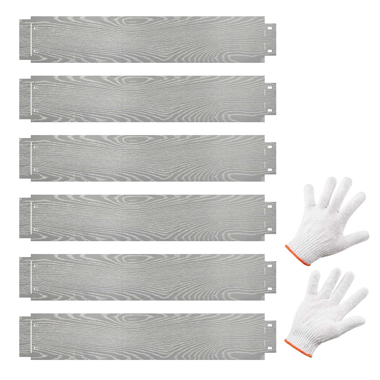 Galvaniseeritud maastikuääris 6 tk 600 cm - Image 3