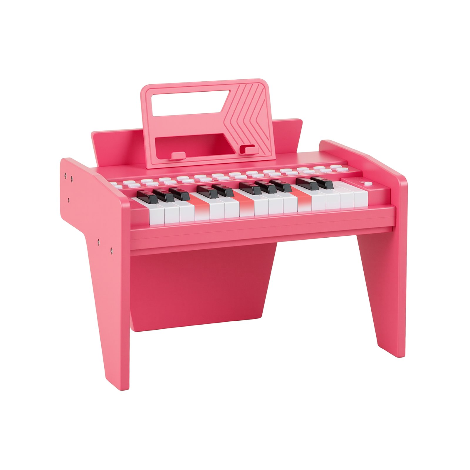 25 klavišų vaikų pianinas rožinis