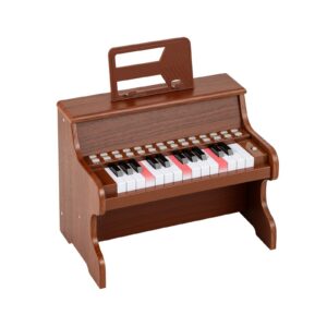 25-klahviga laste mini-digipiano pruun