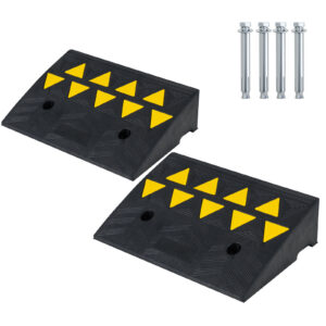 2 kpl kumiset kynnyssillat 13/15 cm nousulla