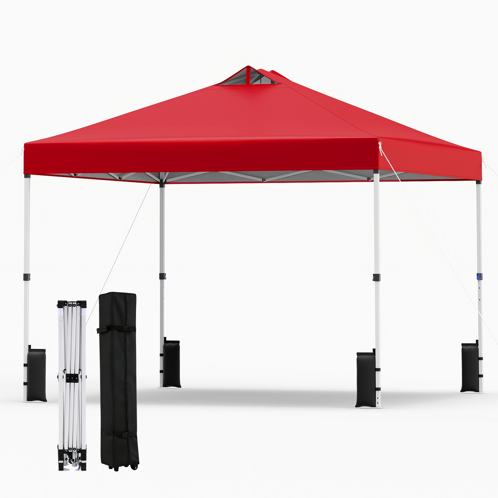 10x10 jalga pop-up telk varikatusega