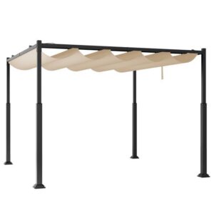 3x3M sulankstoma pergola-smėlio