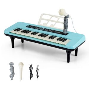 Lasten Piano 37 Näppäintä Sininen