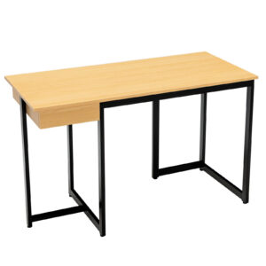48" Arvutilaud Metallraamiga Naturaalne