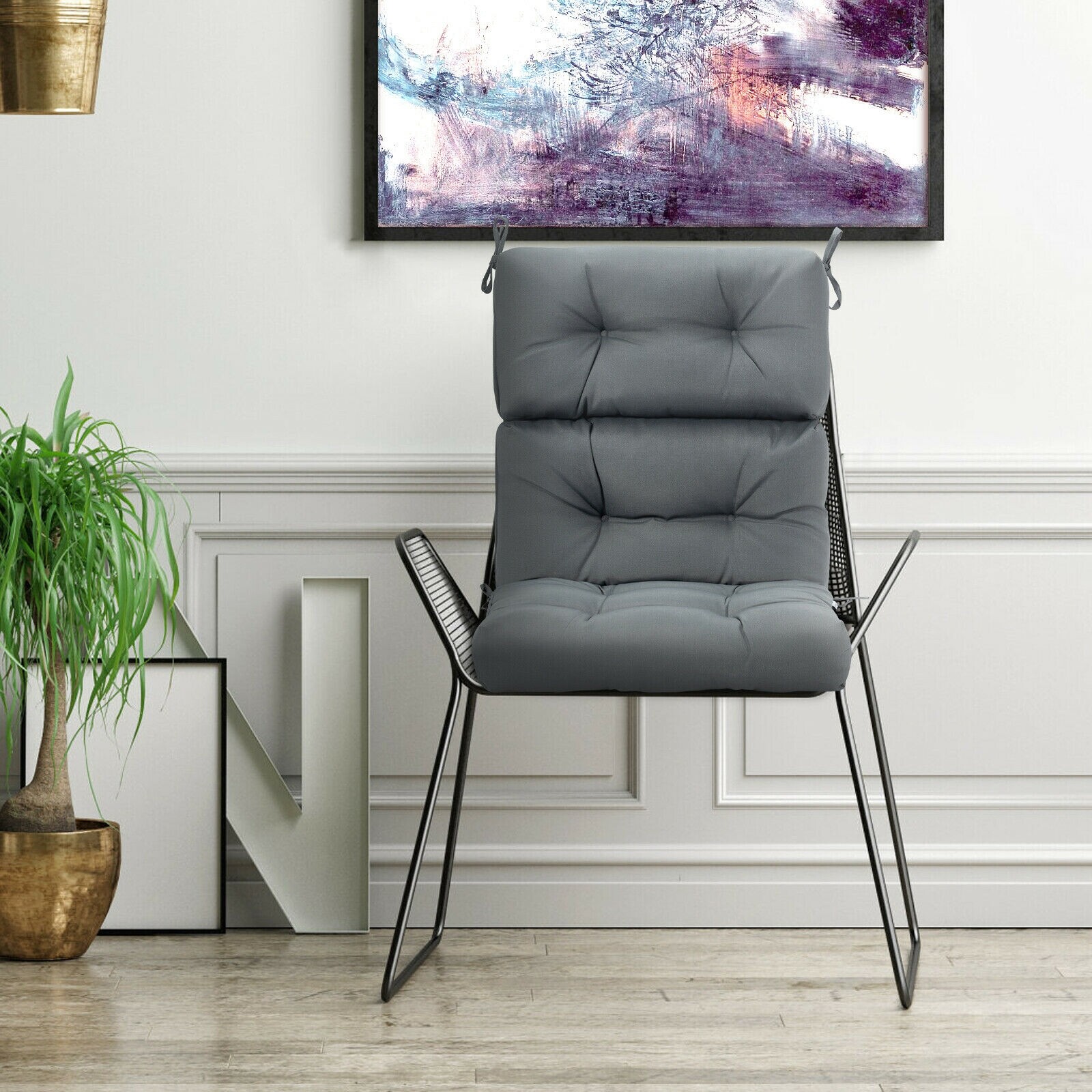 Toolipadi reguleeritava seljatoega, oranž, 57 x 52 x 65 cm