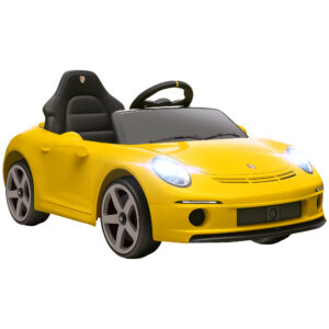 Elektrinis vaikiškas automobilis RUF GT, geltonas, 108 x 65,5 x 47 cm