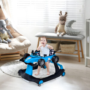 4-in-1 kävelytuki sininen