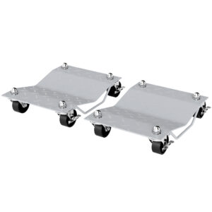 2 vnt. automobilio perstumdymo platformos, pilka, 40,5 x 30 x 13,5 cm