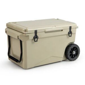 75 Qt Rotomoldēts Pārnēsājams Dzesētājs Tan