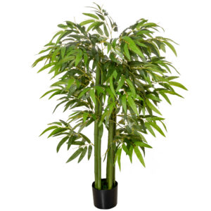 Kunstlik bambus potis, roheline, 140 cm