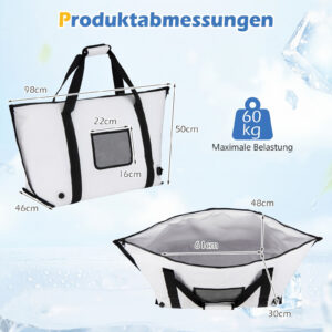 98cm Isolatsiooniga Kalakott PVC Veekindel