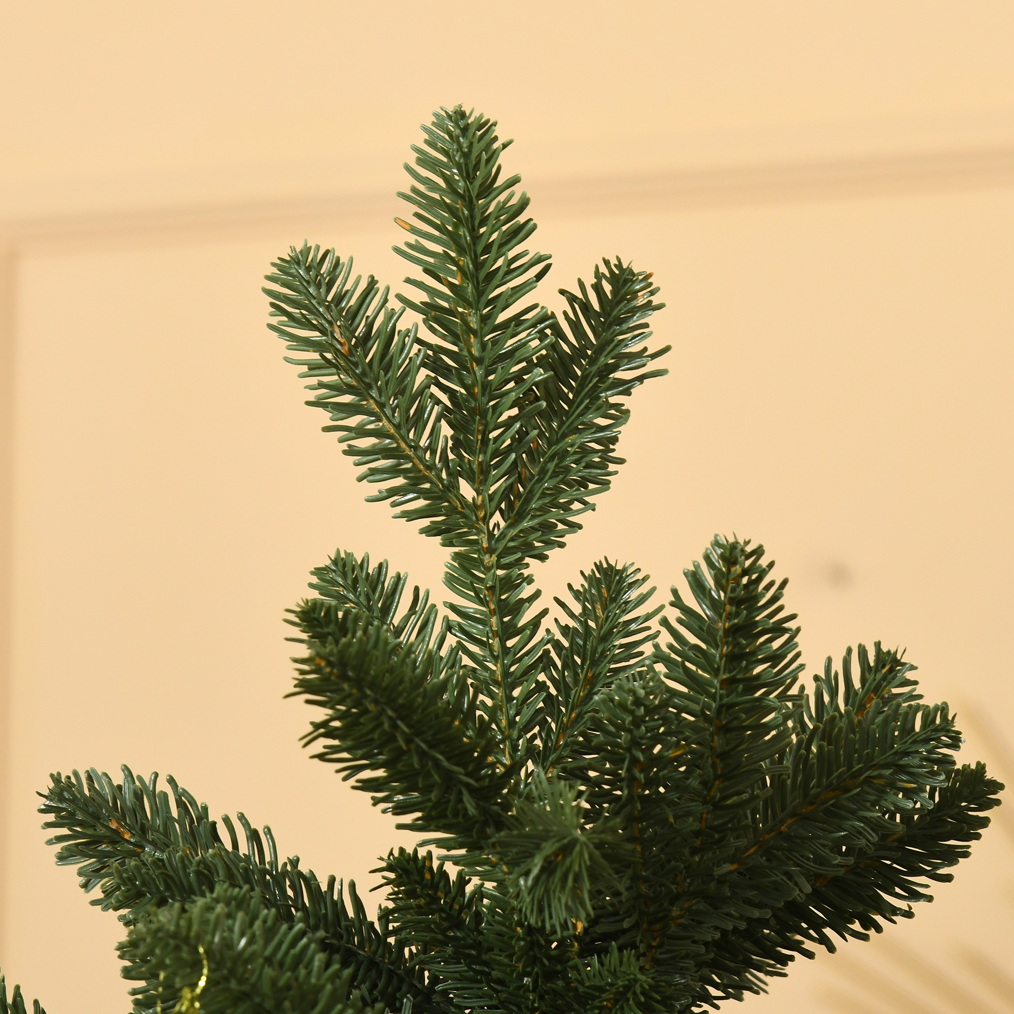 Mākslīgā Ziemassvētku eglīte, 180 cm, zaļa, PVC/PE, metāla statīvs - Image 8