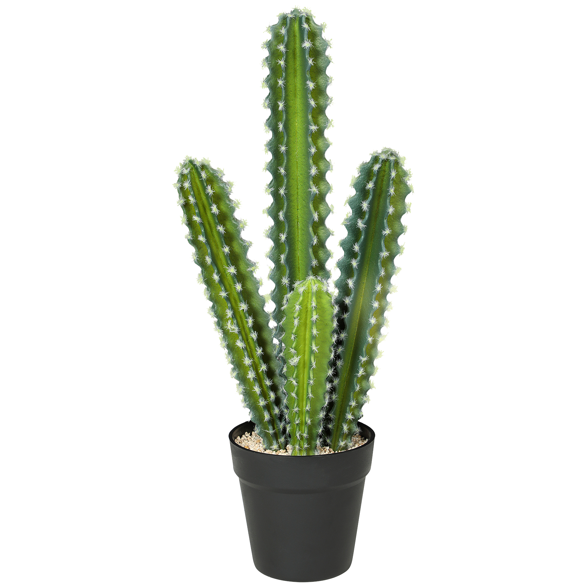 Tekokaktus ruukussa, vihreä, 53 cm