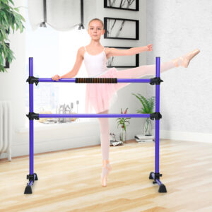 4 jalga kaasaskantav balletitugipost lilla
