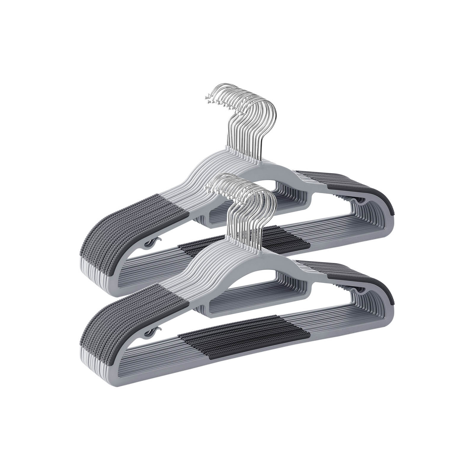 Riidepuud, 50 tk, hallid, ABS-plastik, 42 x 0,6 x 21,5 cm