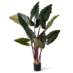 Kunstlik vikerkaare taro puu 160 cm