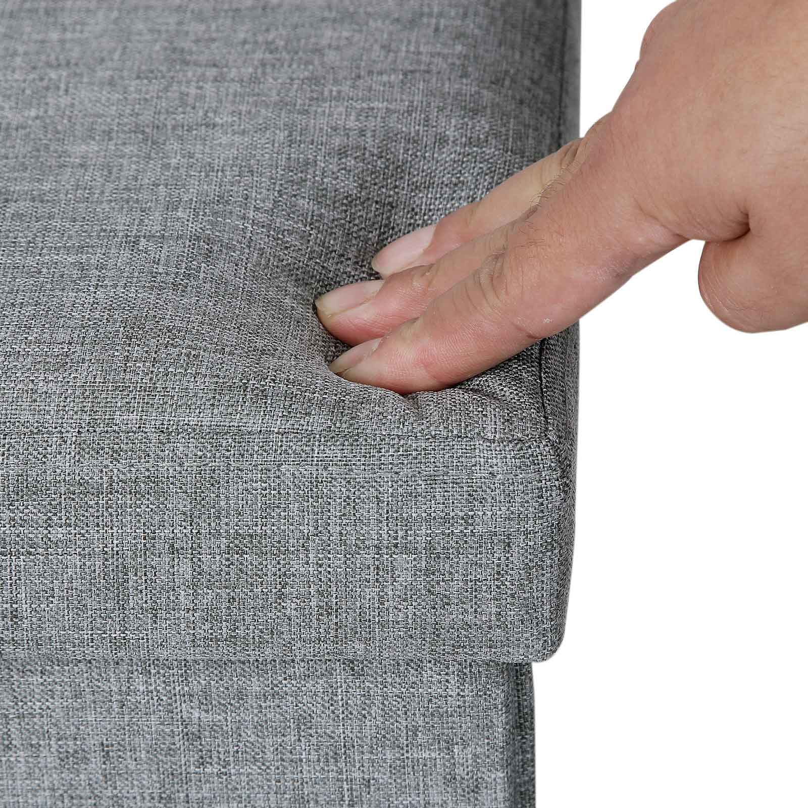 Säilytysrahi, vaaleanharmaa, 76 x 38 x 38 cm, 80 l, kokoontaitettava - Image 5