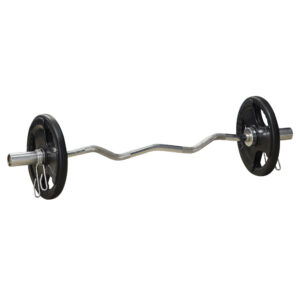 2-osaline raskusketaste komplekt, 10 kg/tk, must, Ø32 x 4 cm, 3 käepidemega