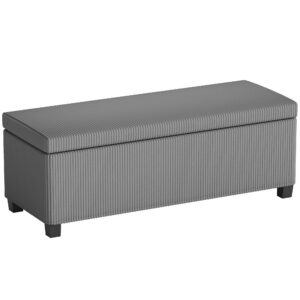 Hoiupink, hall, pehme polstriga, 112 x 42 x 40 cm