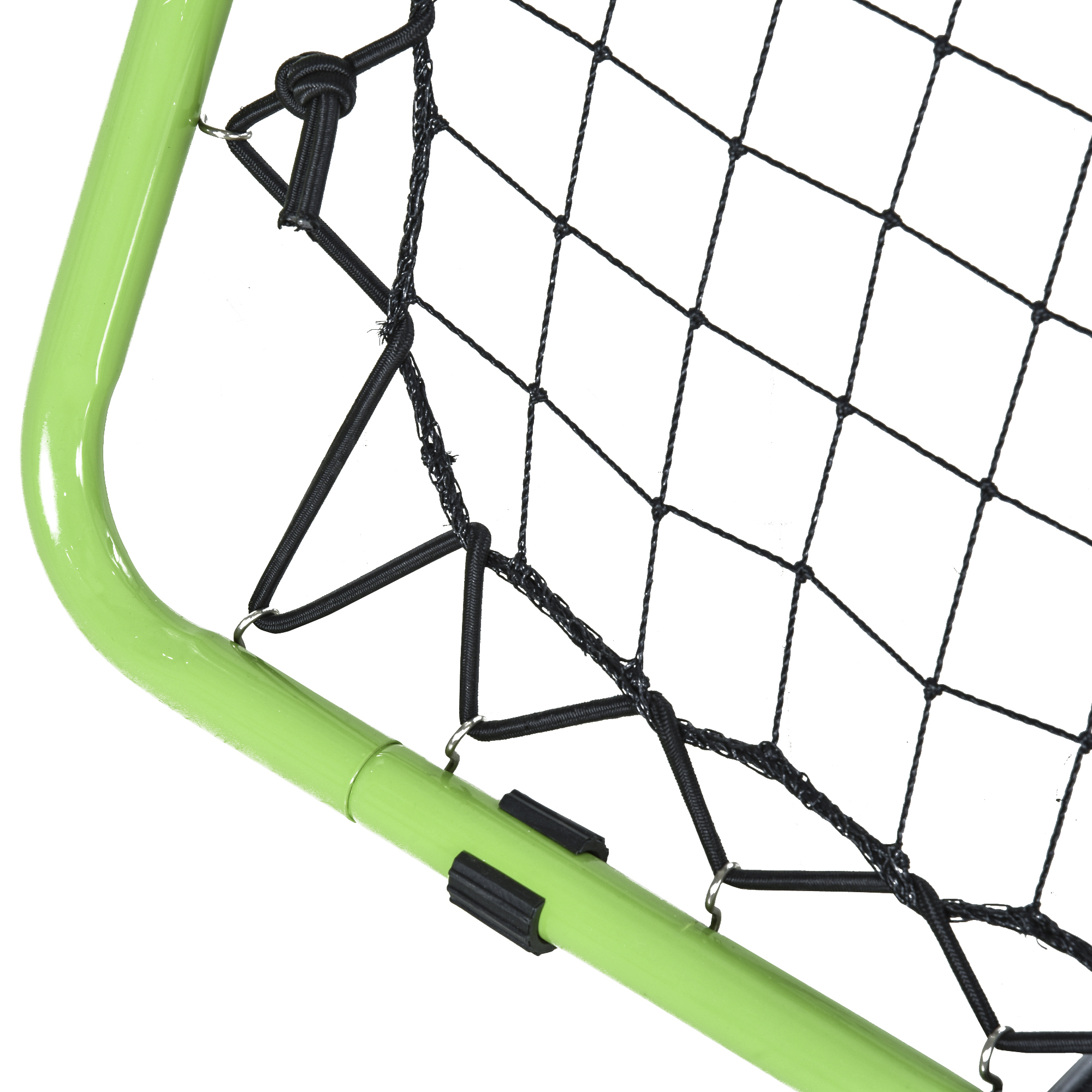 Futbolo atmušimo tinklas, reguliuojamas 5 lygiais, metalas, pilka / žalia / juoda, 75 x 75 x 64 cm - Image 7