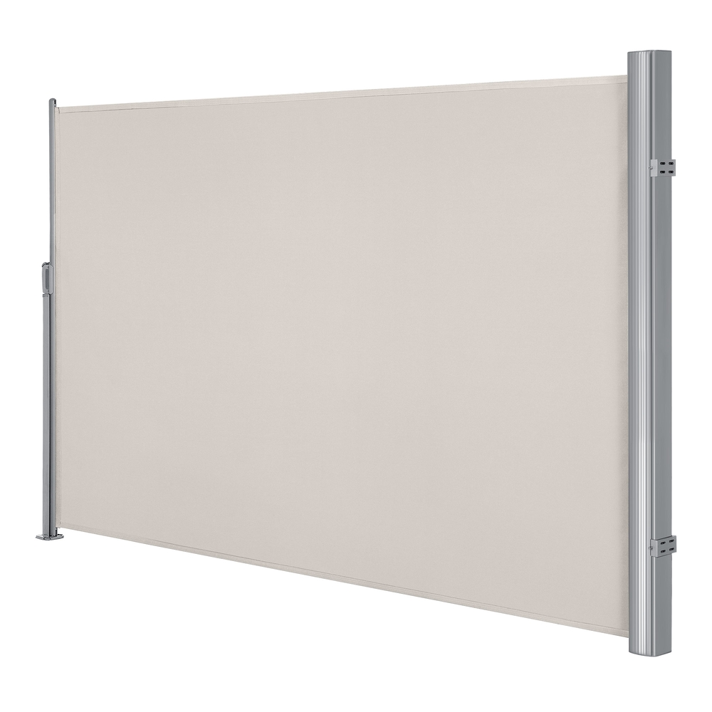 Sivumarkiisi parvekkeelle ja terassille, 180 x 300 cm, alumiiniseos, polyesteri, beige - Image 2