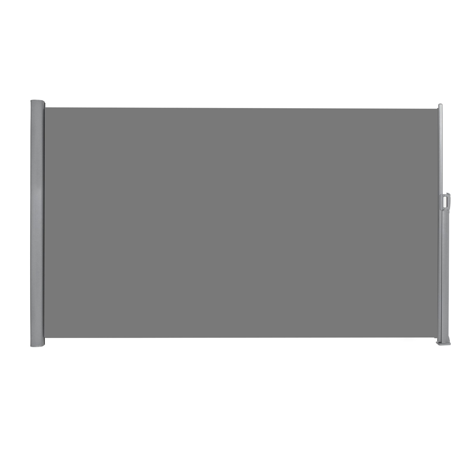 Külgmarkiis alumiiniumsulamist kassettiga, 1,8 x 3,5 m, hall, väljatõmmatav - Image 4