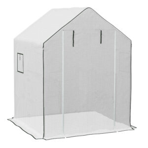 Kasvuhoone kile, asenduskatte, valge, 140 x 143 x 190 cm, sobib 845-510