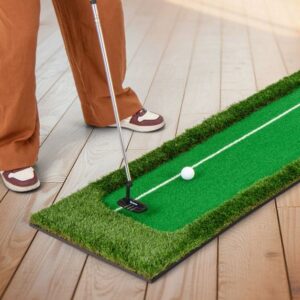 Golfimatt 300x50 cm kahe augu ja lipuga