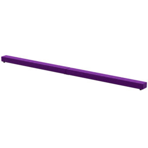 Sulankstoma gimnastikos buomo sija, neslystanti, violetinė, 210 x 10 x 6,5 cm