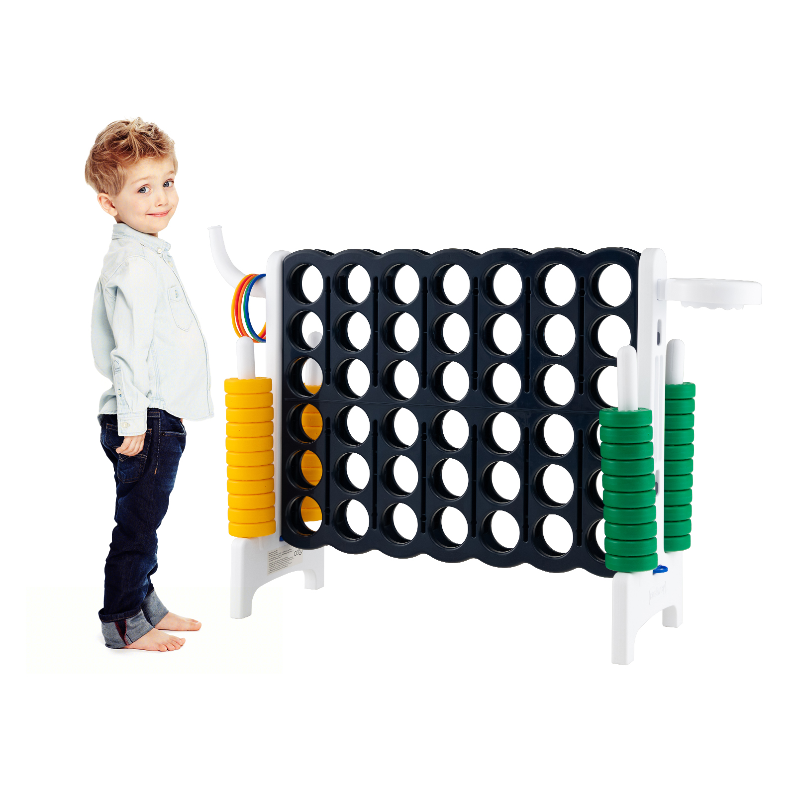 Giant Connect 4 Jumbo žaidimas baltas - Image 3