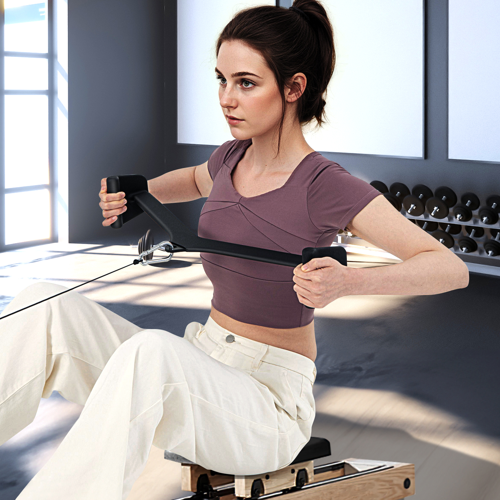 LAT Pulldown Lisävarustesetti Koti Kuntosaliin