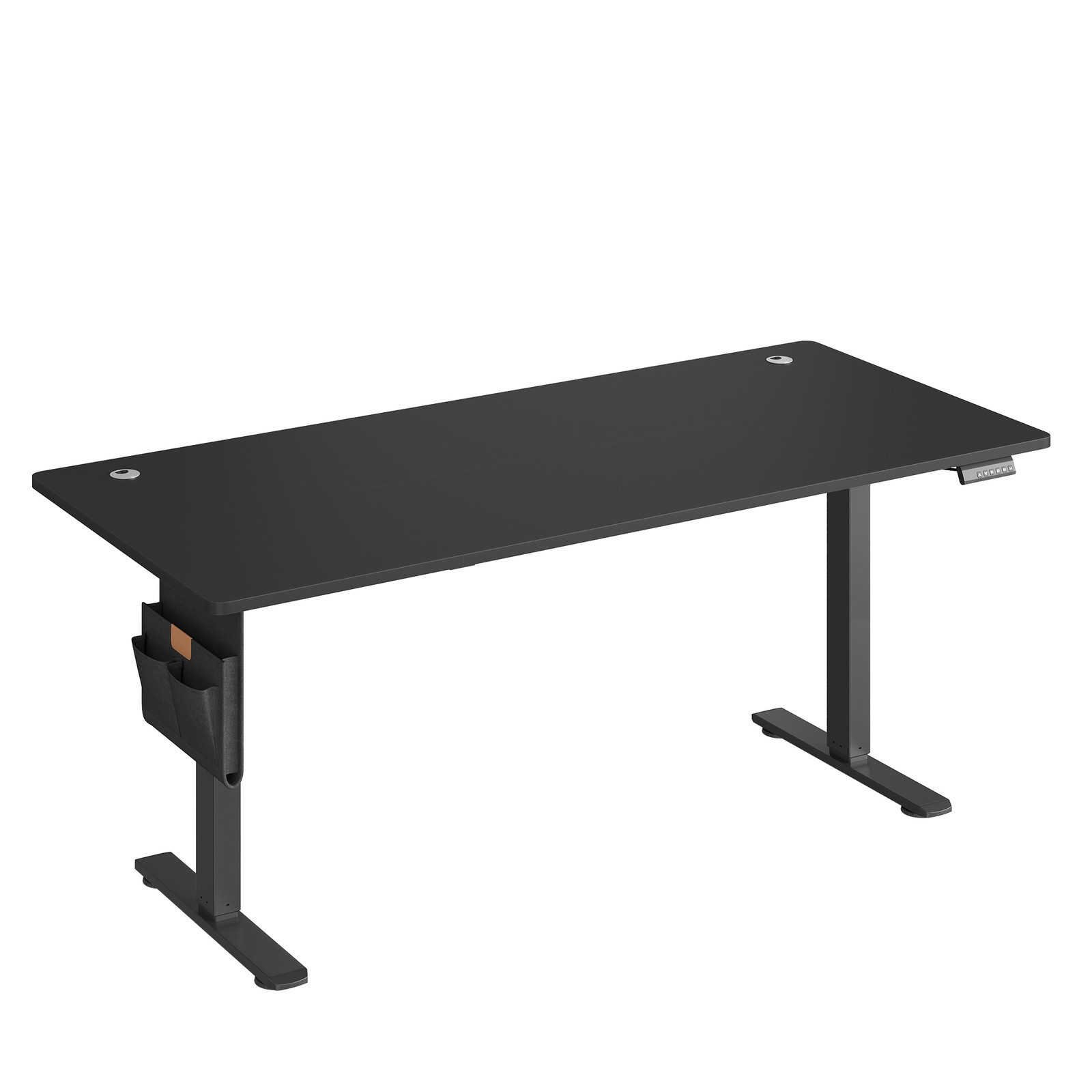 Elektriliselt reguleeritav kirjutuslaud, 180 x 80 cm, mälufunktsioon, kuldse tamme toon
