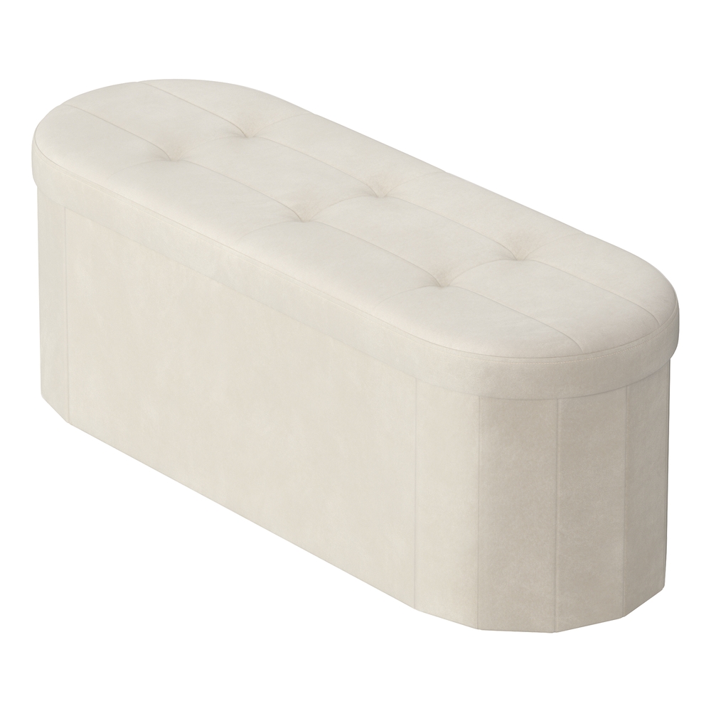 Panipaigaga pink MDF-ist ja sametist, valge, 110 l, 38 x 110 x 38 cm