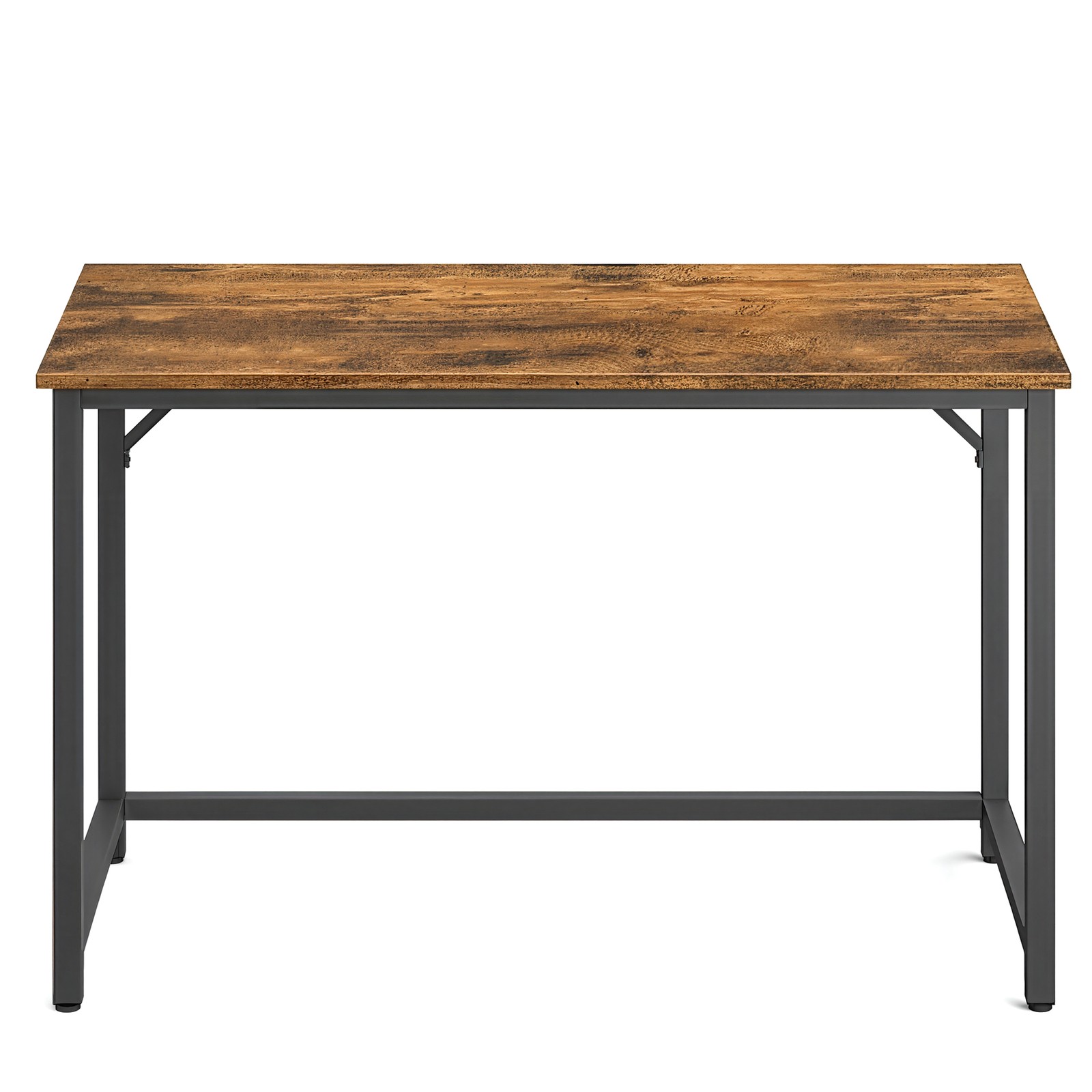 Arvutilaud 100 x 50 x 75,5 cm, puitlaastplaat ja teras, must