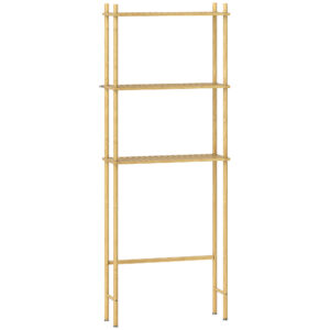 Tualetiriiul 3 tasandiga, bambus, naturaalpuit, 69 x 25,5 x 181 cm