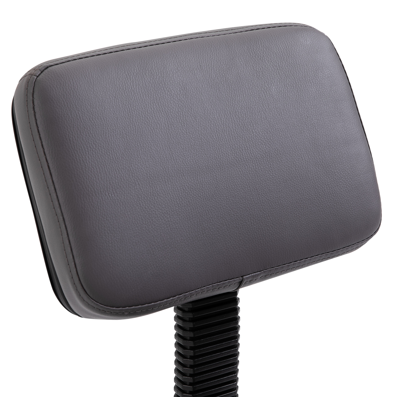 Salona taburete ar ritentiņiem, regulējams augstums, pelēka, Ø35 cm, 135 kg - Image 8