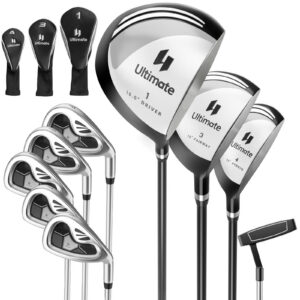 Meeste 9-osaline golfikeppide komplekt, hall