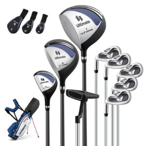 Vasakukäeline meeste golfikomplekt sinine