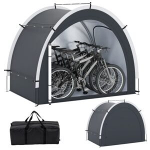 Dviračių garažas su vandeniui atspariu uždengimu