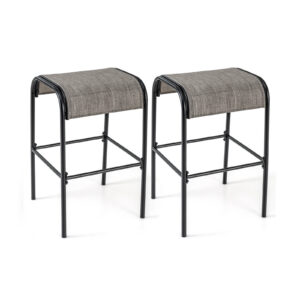 2-osaline metallist terrassitool kohvriidest istmega