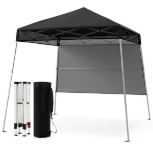 Pop-up telts melns 210x210 cm