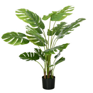 Kunstlik monstera deliciosa taim, roheline, 120 cm