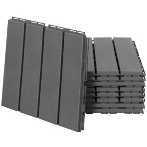 Klick-kattelaud, 30 x 30 cm, 9 tk, 0,81 m², tumehall