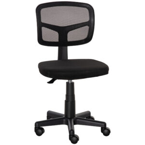 Biuro kėdė, ergonomiška, reguliuojamo aukščio, juoda